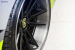 BMW M4 Coupe on Strasse Wheels (SV1 Deep Concave FS) 2018 года